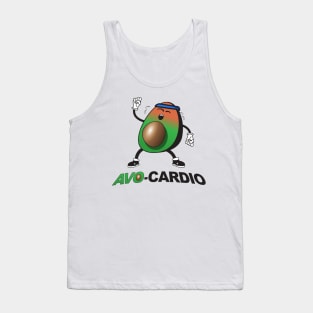 Avo-Cardio - Avocado Pun Tank Top